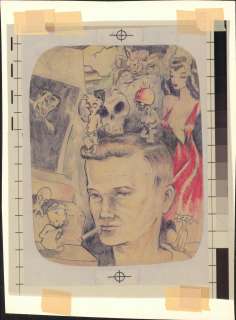 Wood - Self Portrait (undated) | Russ Cochran