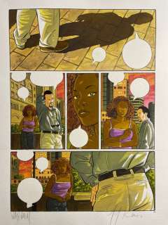 Warnauts & Raives | Warnauts & Raives - Planche originale couleur - Un Diamant sous la Lune T2 - Pierre Noire - (2003/2003) | Catawiki