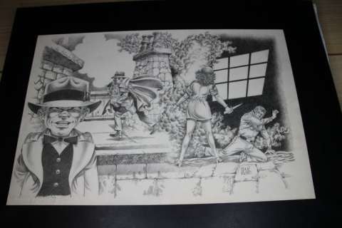 Paape, Eddy | Paape, Eddy - Dessin original - Luc Orient - Le voleur de Bébé | Catawiki