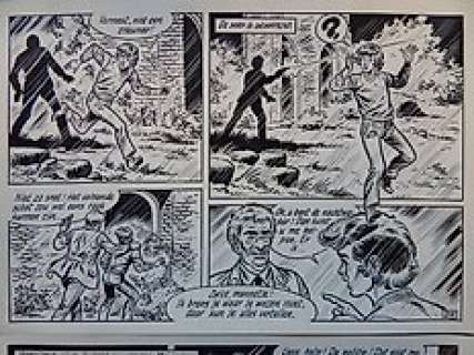 Studio Vandersteen - Jeff Broeckx | Jeff Broeckx - Sloeber 10 - Originele pagina (p.20) - De zigeunerdiadeem - (1985) | Catawiki