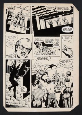 Curt Swan | Original Art from Batman #358 (1983) Page 5 Pencils by Curt Swan, Inks by Rodin Rodriguez | mycomicshop.com (Buy It Now)