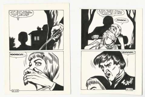 Magnus | Magnus - 2x tavole originali Kriminal #14 "Sinfonia" - (1965) | Catawiki