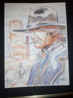 Girod, Thierry | Girod, Thierry - Dessin original couleur - Durango - (2021) | Catawiki