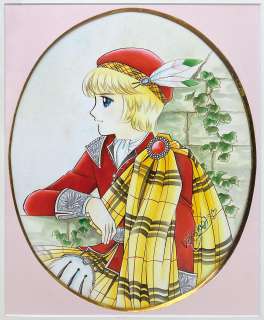 Yumiko Igarashi Hand-drawn Color Illustration Candy Candy Anthony