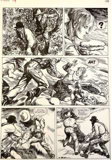 Guido Buzzelli | Guido Buzzelli - original page Tex Albo Gigante n. 1 - (1988) | Catawiki