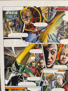Martin Baines | Martin Baines - Dan Dare - Original colour page - Dan Dare Pilot of the Future - (1999) | Catawiki