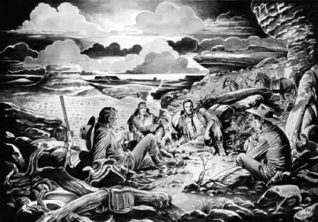 GIOVANNI ROMANINI  -  Tex. Il Bivacco