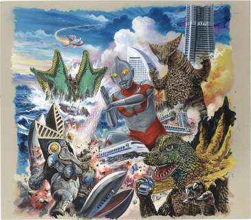 Toshio Okazaki Color Hand-Drawn Illustration | Mandarake (Big Web)