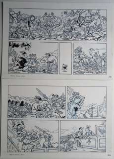 Luc Morjaeu / Studio Vandersteen | Suske en Wiske 307 - Originele Pagina (p.39) - De rillende rots - (2010) | Catawiki