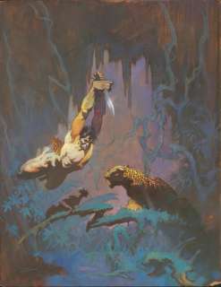 Grindberg - Tarzan,Original Painting | Russ Cochran