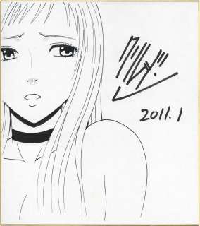 Crimson Hand-Drawn Shikishi | Mandarake (Big Web)