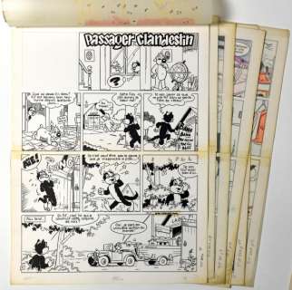 Cance, Louis  (1939) | CANCE, Louis PIF le Chien - Histoire complète en 7 planches originales: | Estim Nation