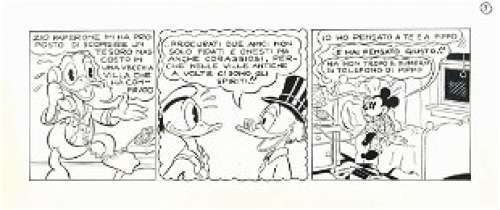 MICHELE RUBINO - Tavola per storia a striscia primi ’50 | Little Nemo