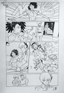 Elmer Damaso - robotech remix intro page 1 issue 1 page 1