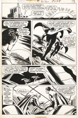 Dick Dillin (P) & Joe Giella (I) | World’s Finest Comics #212 | Galerie Laqua