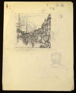 Paul, Cuvelier | Paul, Cuvelier - 5x Crayonné originale - Corentin T5 - Le Signe du cobra - (1969) | Catawiki