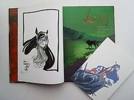 Nicolas Keramidas - Bon / très bon état - Nicolas Keramidas - Luuna T1 - La nuit des totems - avec dédicace originale + ex libris - Cartonné - Réédition - (2002)