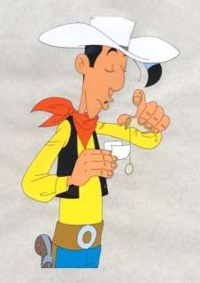 Morris & Studio Belvision | Lucky Luke - 4 Original Production Cels - "Daisy Town" - (1971) | Catawiki