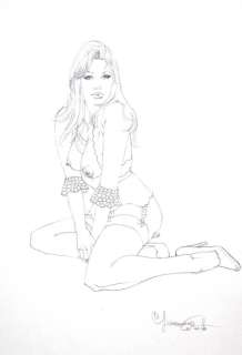 Giovanna Casotto | Giovanna Casotto - Portfolio "Girls" firmato, con Disegno originale - EO - (2021) | Catawiki