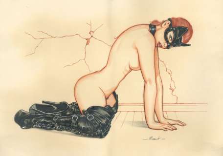 Stefano Mazzotti | Stefano Mazzotti - disegno originale per Albo "BD Bondage & Discipline 2" - Page volante - Exemplaire unique | Catawiki