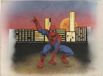 Shuho Itabashi Hand-Drawn Color Copyright Illustration "Spider-Man" | Mandarake (Big Web)