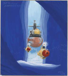 Ozawa Satoru Hand-Drawn Color Shikishi "Submarine 707F" | Mandarake (Big Web)