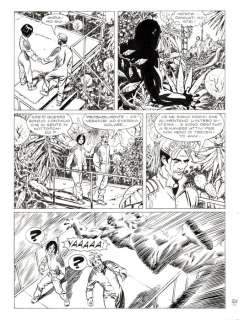 De Angelis, Roberto | De Angelis, Roberto - 3x Tavole Originali - Nathan Never #131 "il mistero della terza luna" - (2002) | Catawiki