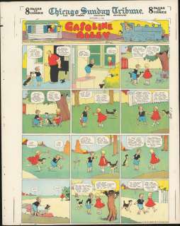 King – Gasoline Alley Sunday Page Color Proof (10/11/1925) NO RESERVE! | Russ Cochran