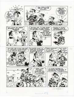 Formosa | Formosa, Gil - Planche originale Lucky Luke - Hommage à Morris (Le Père de Lucky Luke) - Planche 2 - (2023) | Catawiki