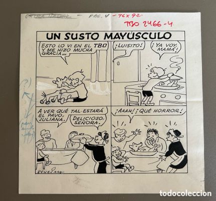 Benejam para TBO , Un susto mayúsculo | todocoleccion (Buy It Now)