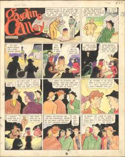 King - GASOLINE ALLEY, Sunday Page Art (1/20/1946) | Russ Cochran