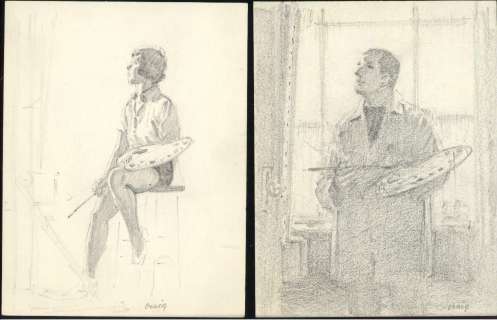 Craig-Original Pencil Drawings | Russ Cochran