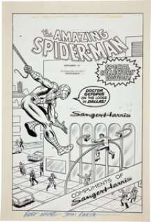 John Romita Sr. The Amazing Spider-Man Doctor Octopus on the Loose in Dallas/Sanger-Harris Promotional Comic -