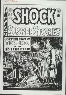 EC LIbrary Production Cover Proof (1980s) | Russ Cochran