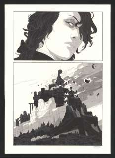 Bertrand Gatignol - Planche originale - Le Grand Homme - Les Ogres-Dieux
