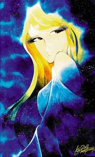 Leiji Matsumoto Autographed reproduction color illustration "Starsha / Space Battleship Yamato Series" | Mandarake (Big Web)