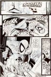 Todd McFarlane The Amazing Spider-Man #322 Page 27 Original Art (Marvel, 1989). An enraged Spidey takes out some - | Heritage