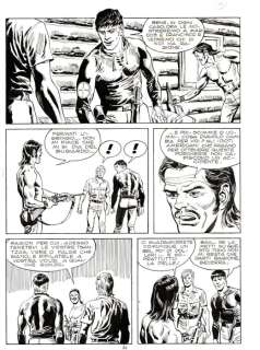 Diso, Roberto - | Diso, Roberto - 3x Tavole Originali - Mister No #32 "i cacciatori di teste" - (1978) | Catawiki