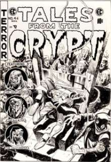 Jack Davis Tales From the Crypt #44 Cover Original Art (EC, 1954). Imagine if you will,getting out of school one - | Heritage