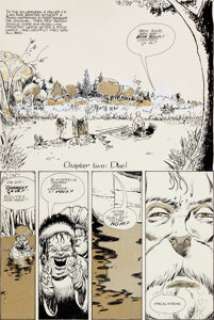 William Messner-Loebs Journey #1 Complete 9-Page Story "Chapter Two: Duel/Chapter Three: The -