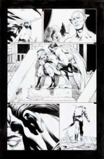 Rags Morales and Michael Bair Identity Crisis #3 Page 22 Original Art (DC, 2005). In this issue, the mysterious -