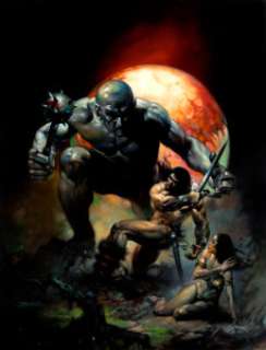 Boris Vallejo Savage Sword of Conan #15 Cover Painting Original Art (Marvel, 1976). This powerful and - | Heritage