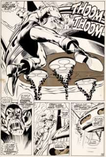 Neal Adams and Tom Palmer Avengers #93 Page 33 Original Art (Marvel, 1971). The Kree-Skrull War was one of -