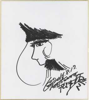 Leiji Matsumoto Hand-Drawn Shikishi "Galaxy Express 999" Maetel | Mandarake (Big Web)