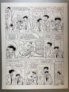 Desorgher, Daniel | Desorgher, Daniel - Planche originale - Jimmy Tousseul T10 - La Vengeance du singe - (1994) | Catawiki