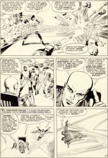 Jack Kirby and Paul Reinman X-Men #2 Story Page 7 First Danger Room Appearance Original Art (Marvel, 1963). This - | Heritage