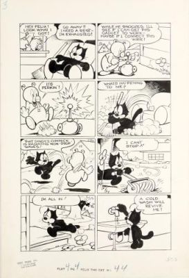 Otto Messmer | Félix le chat, #44, page 03 | Galerie 9ème Art