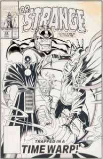 Chris Marrinan and Mark McKenna Doctor Strange, Sorcerer Supreme #33 Cover Original Art (Marvel, 1991).... | Heritage