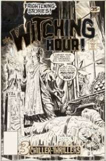 Luis Dominguez The Witching Hour #83 Cover Original Art (DC, 1978).... | Heritage