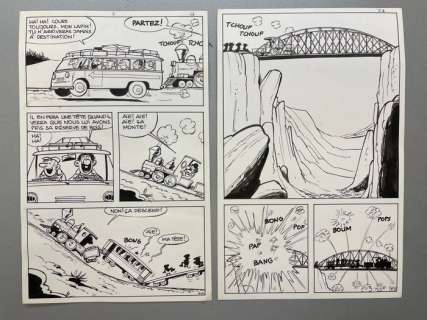 Francis | Francis - 2x Planche originale | Catawiki